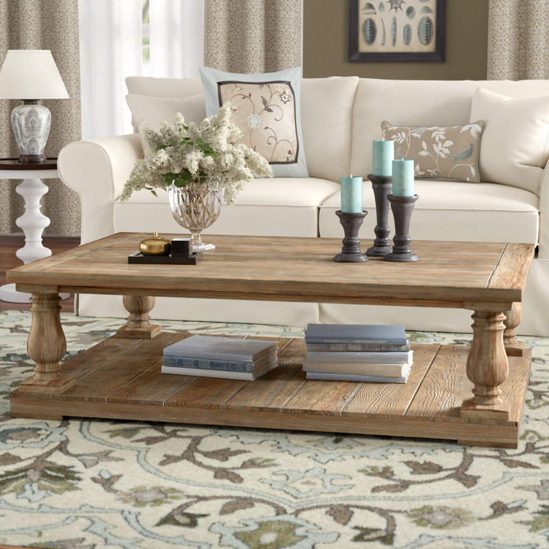 Ophelia & Co. Nebeker Four Legs Coffee Table & Reviews Wayfair